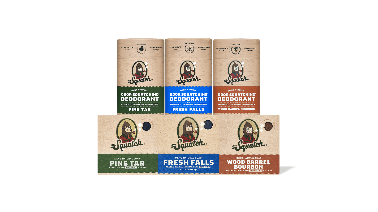 Deodorant & Soap Set - Smell Fresh and Feel Sharp