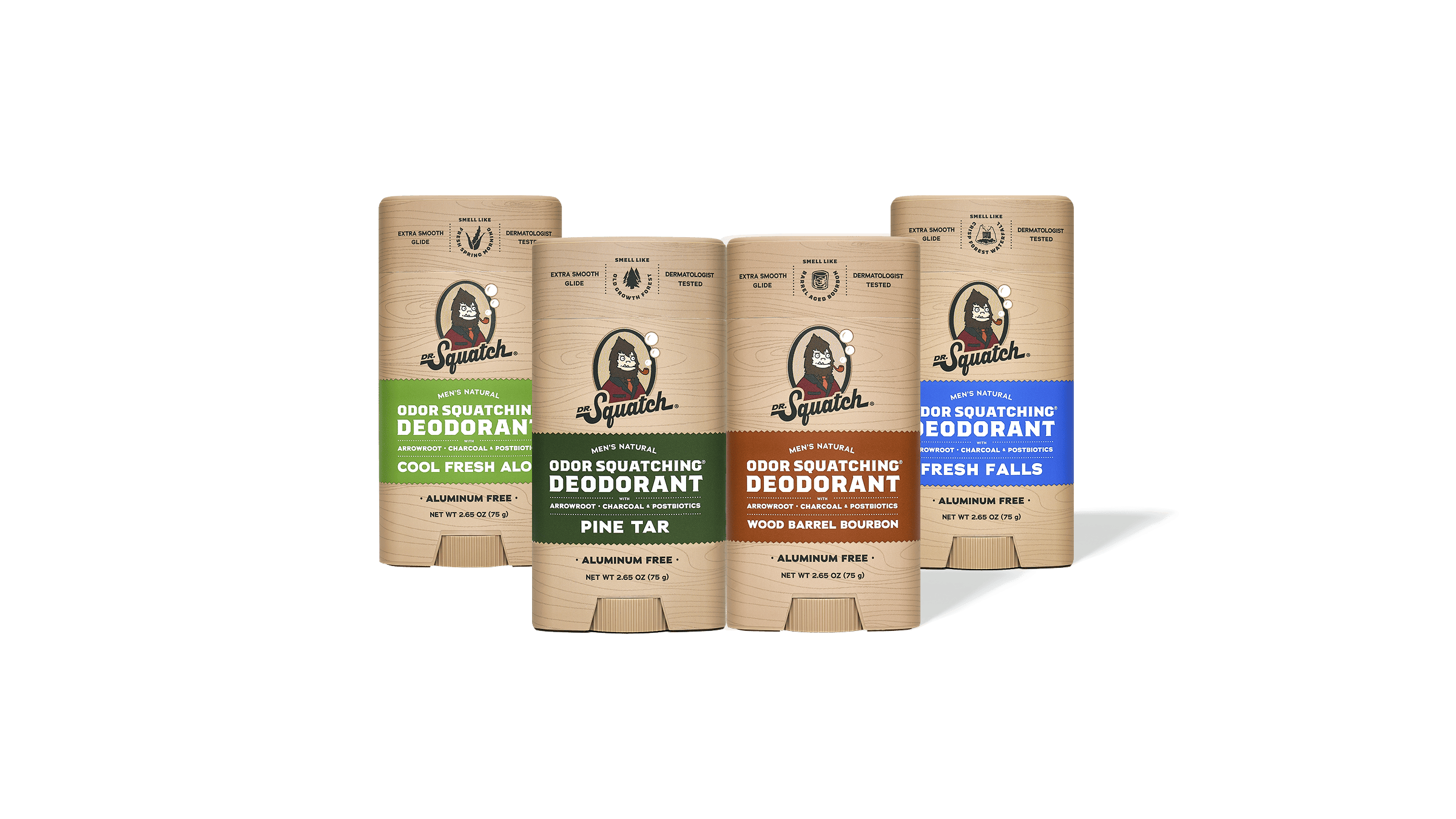 Deodorant 4-Pack - A Fresh Take on Soap