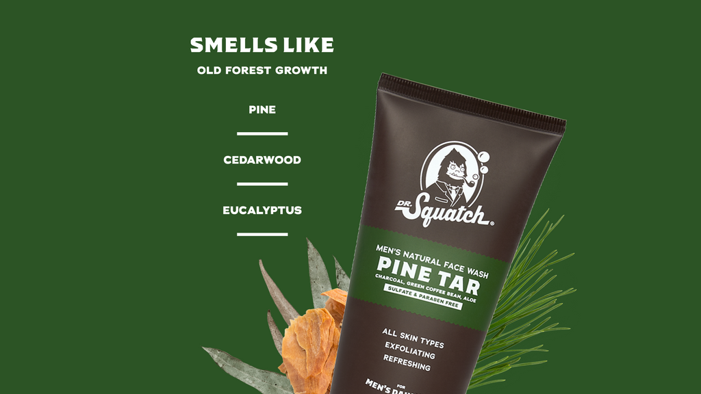 Pine Tar Face Wash - Shower Fresh Every Morning