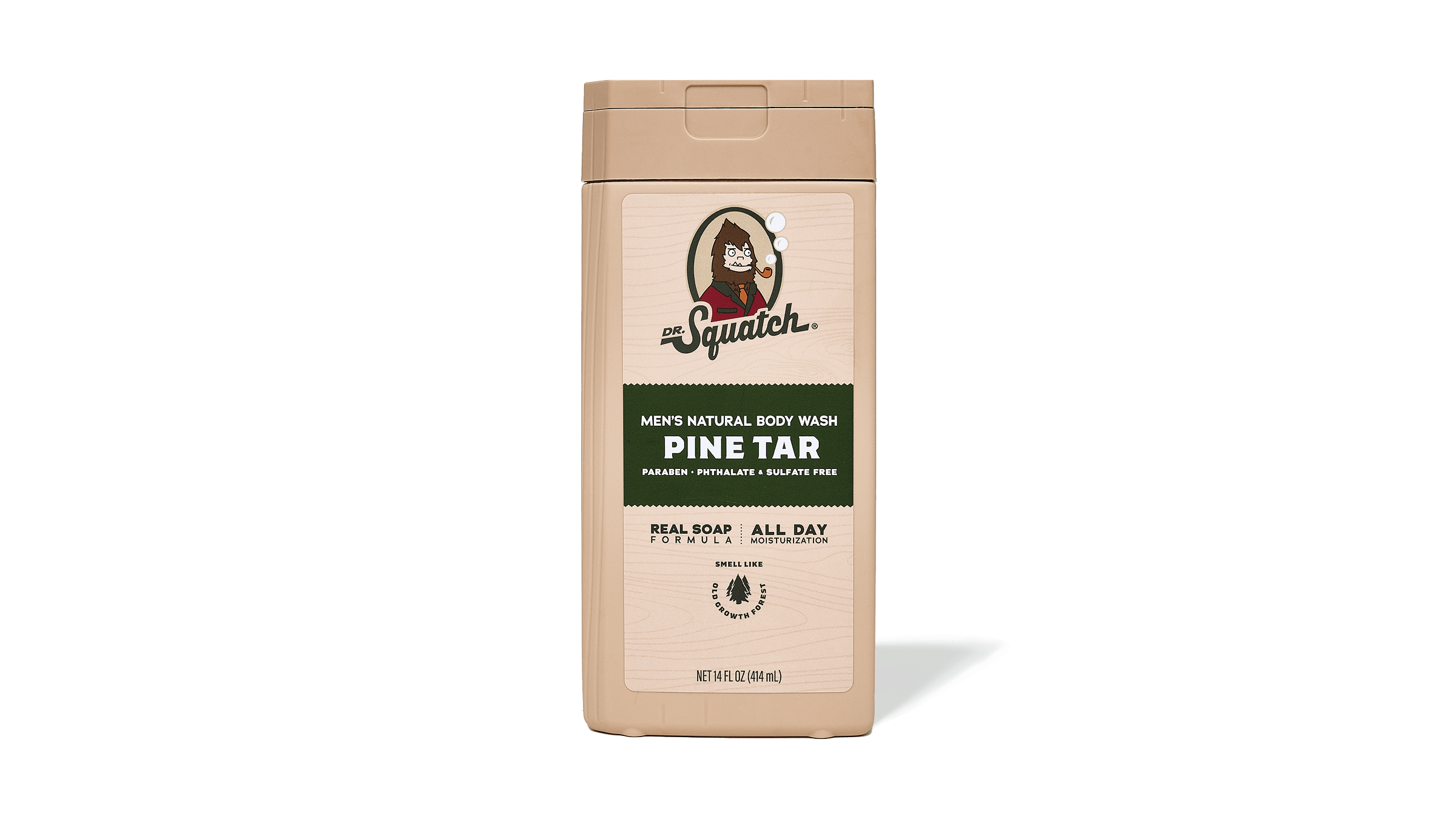 14 oz Pine Tar Body Wash - Good Soap for Good Days