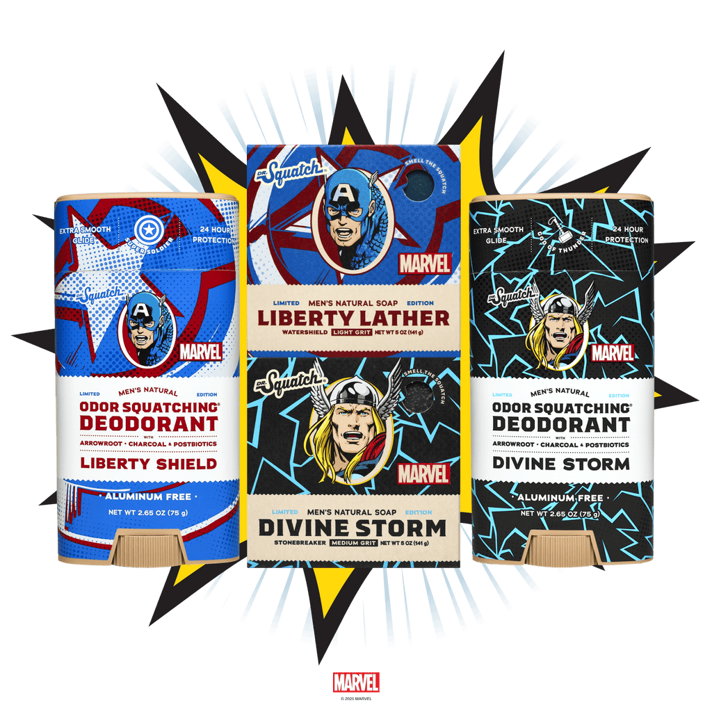 Avengers Soap & Deodorant Set - Your New Shower Staple