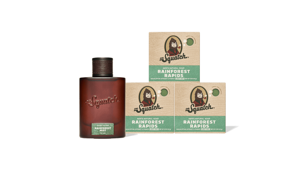 Rainforest Scents Set - Hardworking Soap for Men