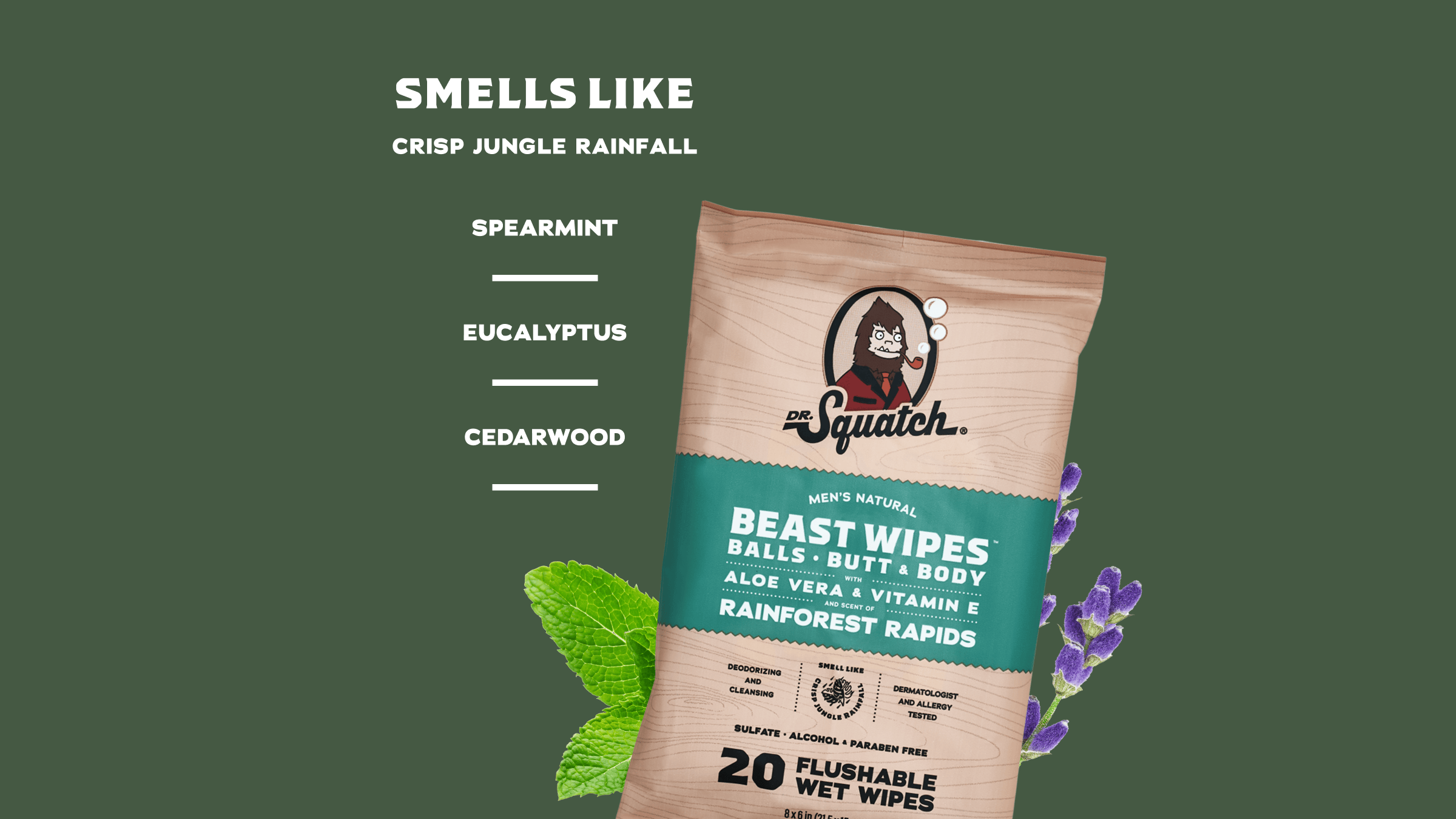 Rainforest Rapids Wipes - Clean Up With Confidence