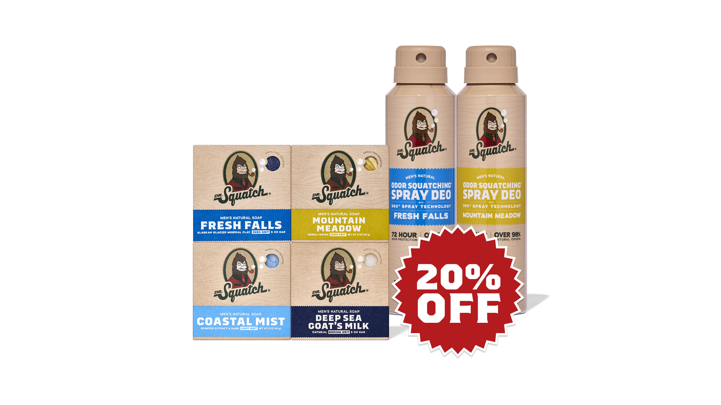 360° Spray Set - Clean Up Your Game