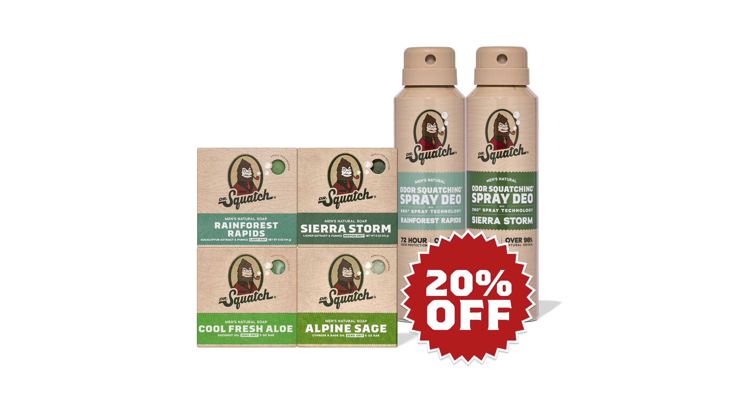 360° Spray Set - Clean Up Your Game