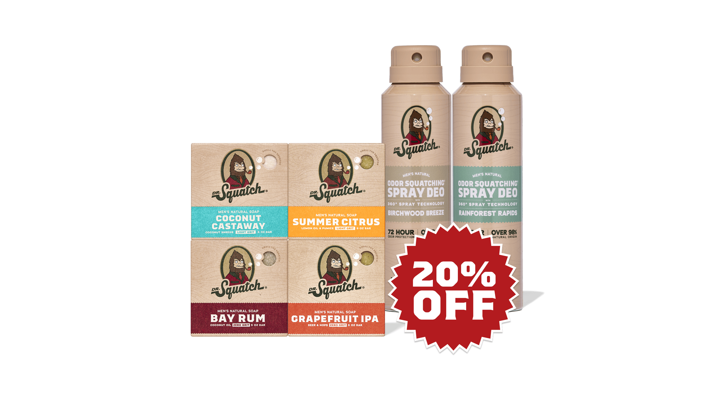 360° Spray Set - Clean Up Your Game