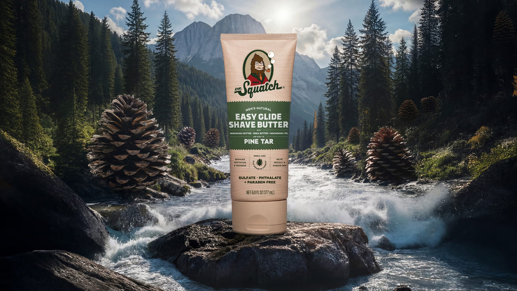 Easy Glide Shave Butter Pine Tar - Smell Clean and Stay Sharp
