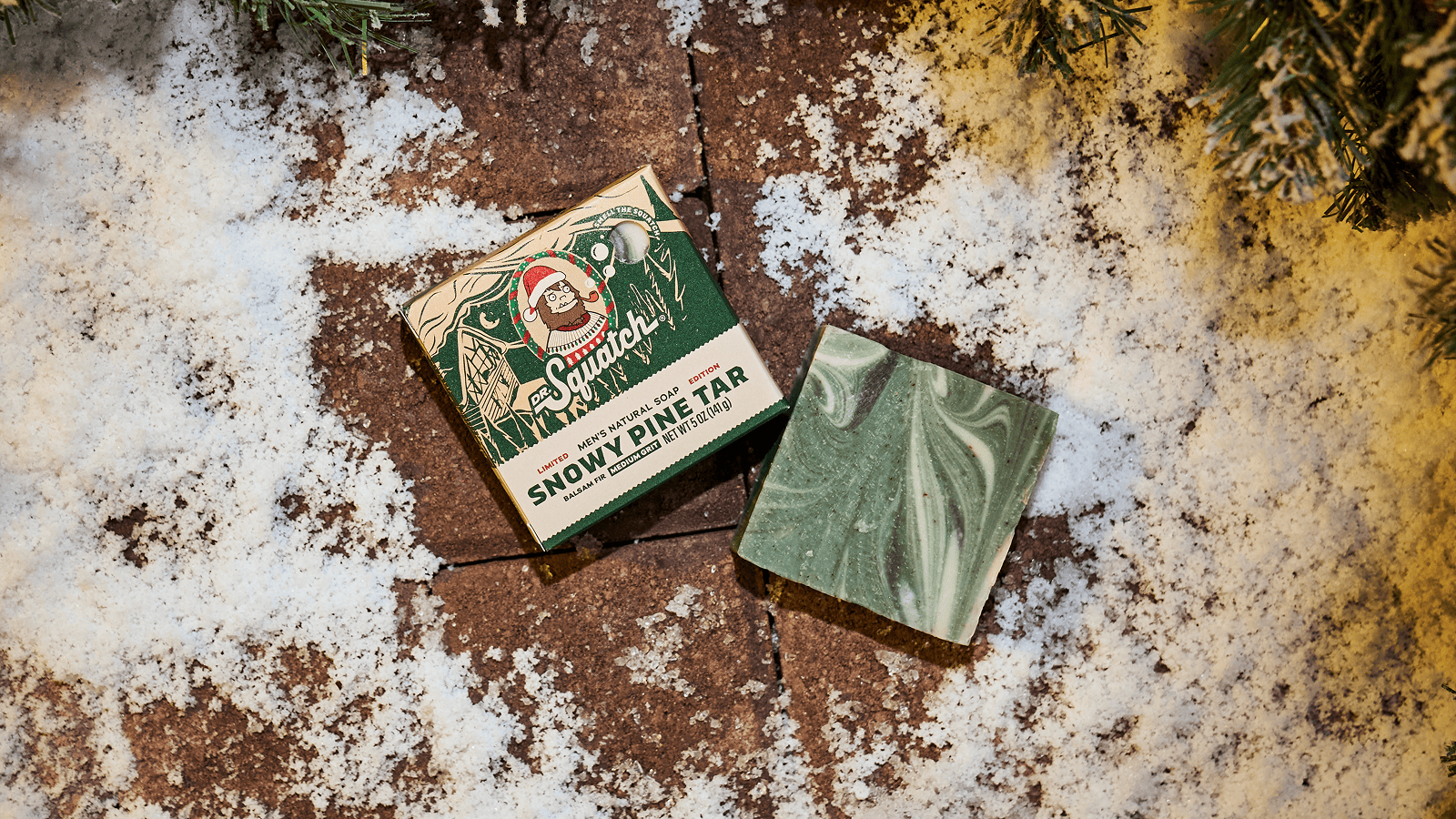 Snowy Pine Tar - Your Shower Needs This