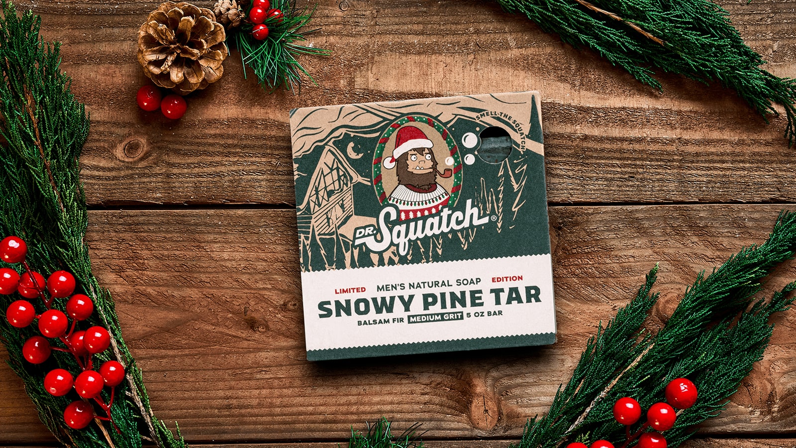 Snowy Pine Tar - Your Shower Needs This