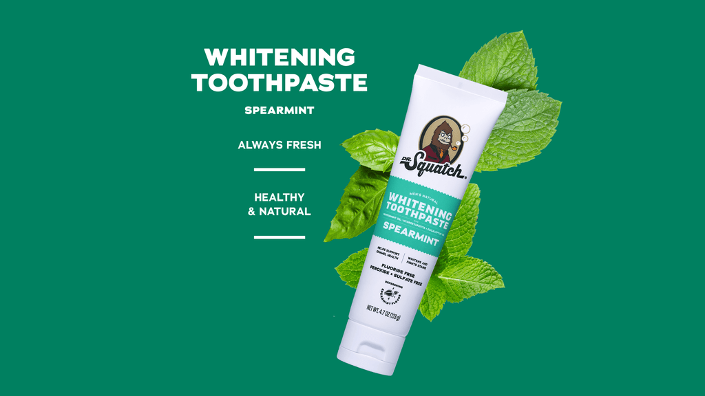 Spearmint Whitening Toothpaste - Clean That Feels Right