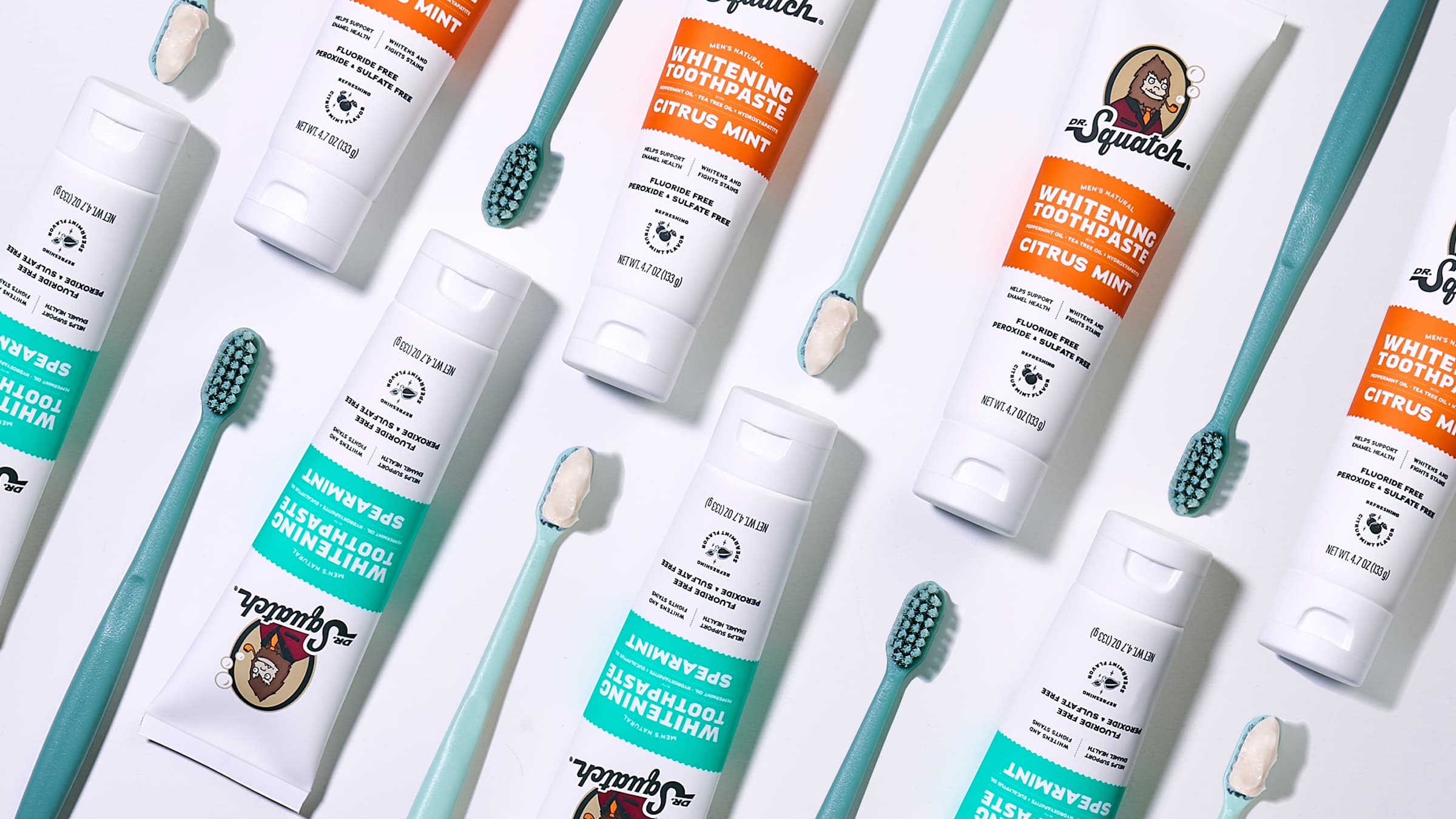 Spearmint Whitening Toothpaste - Clean That Feels Right
