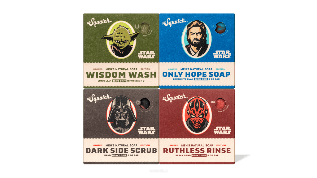 Star Wars Collection I 4-Pack - Soap Built for Men