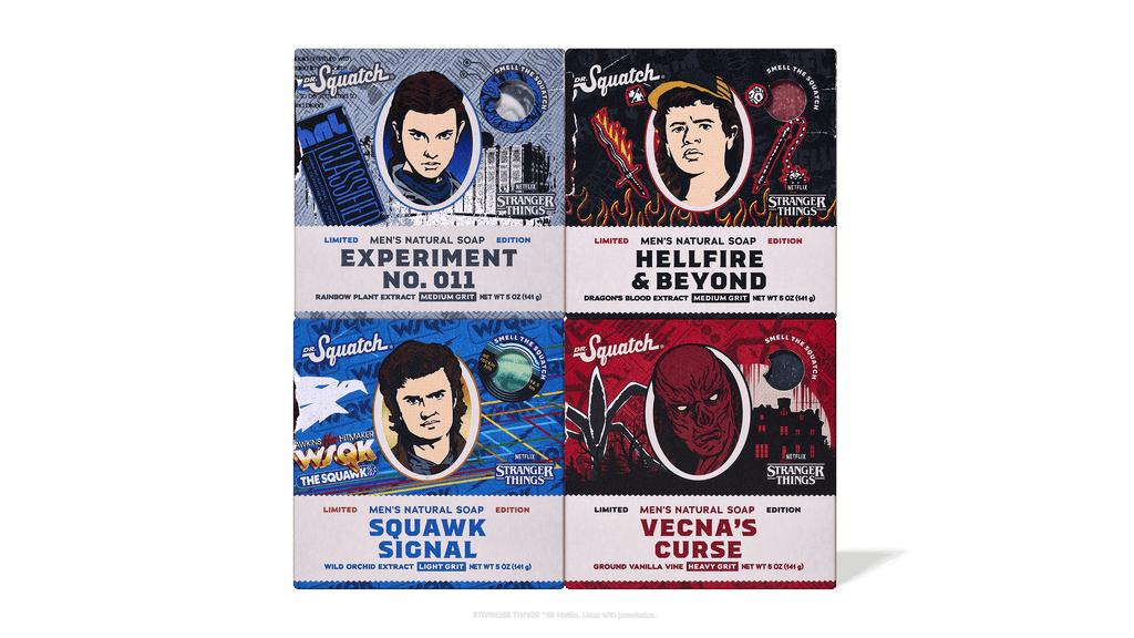 Stranger Things 4-Pack - Make the Soap Switch