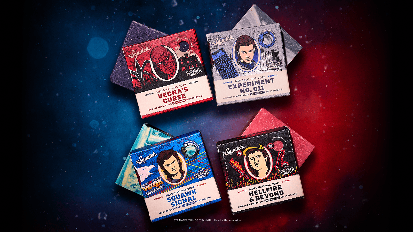 Stranger Things 4-Pack - Make the Soap Switch