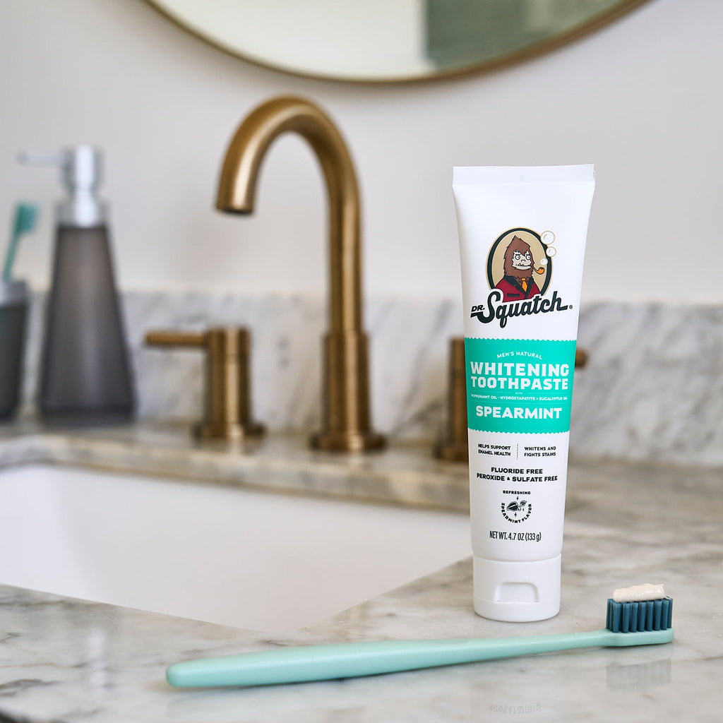 Spearmint Whitening Toothpaste - Clean That Feels Right