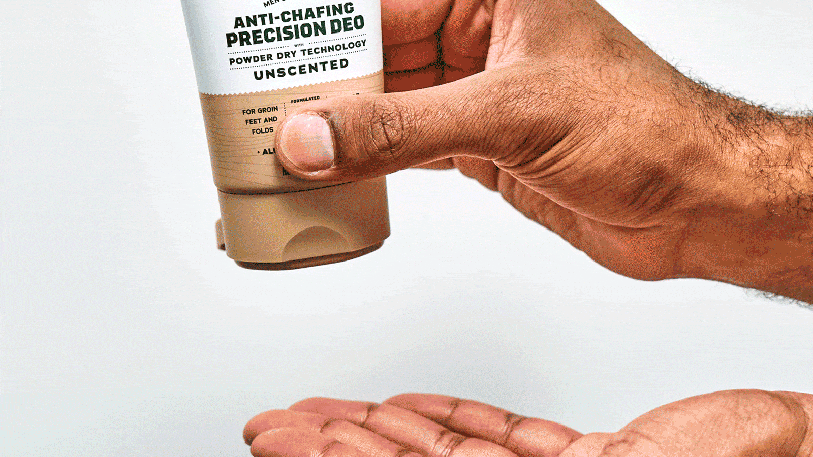 Unscented Precision Deo - Shower Ready in Minutes