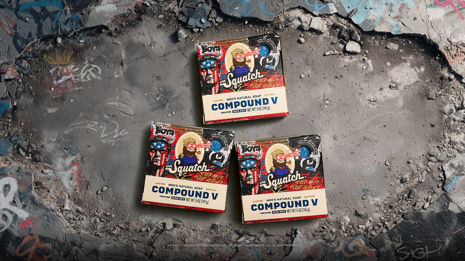 Compound V 3-Pack - Wash Better and Smell Better