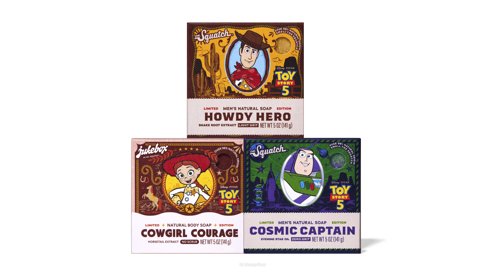 Toy Story 5 Trio - Bold Clean for Busy Days