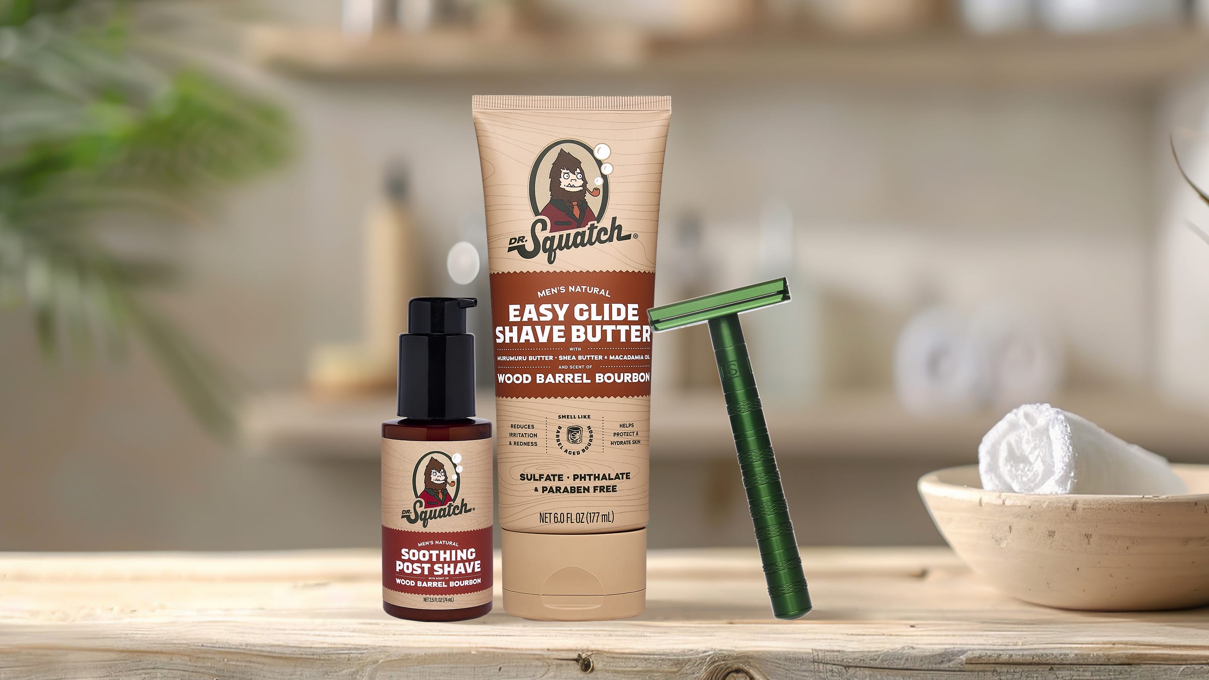 Wood Barrel Bourbon Glide Guy Bundle - Upgrade Your Daily Clean