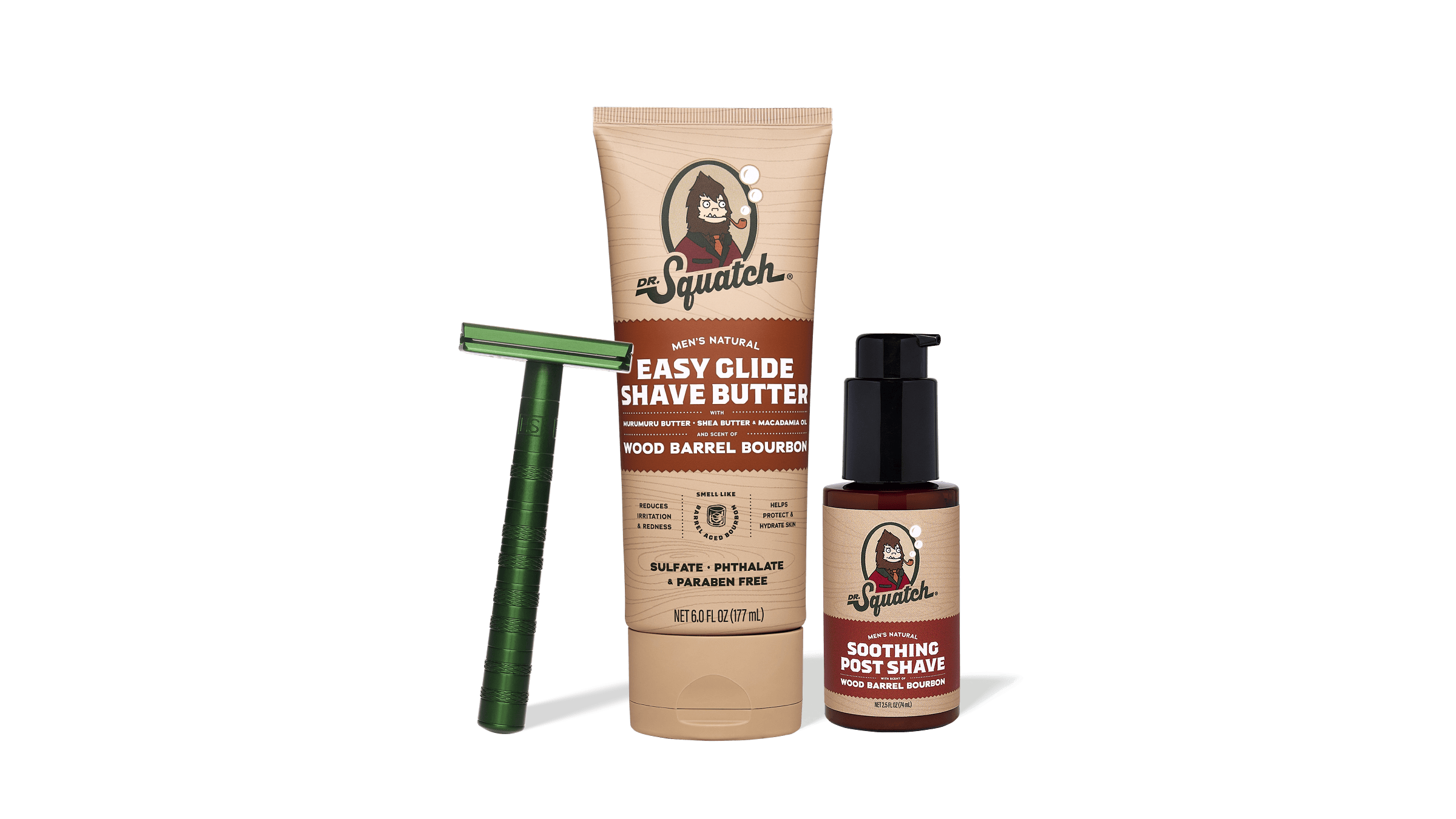 Wood Barrel Bourbon Glide Guy Bundle - Upgrade Your Daily Clean