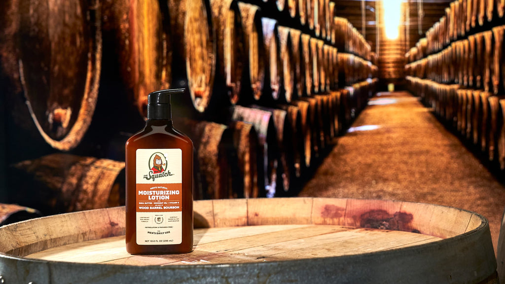 Wood Barrel Bourbon Lotion - Start With Better Soap