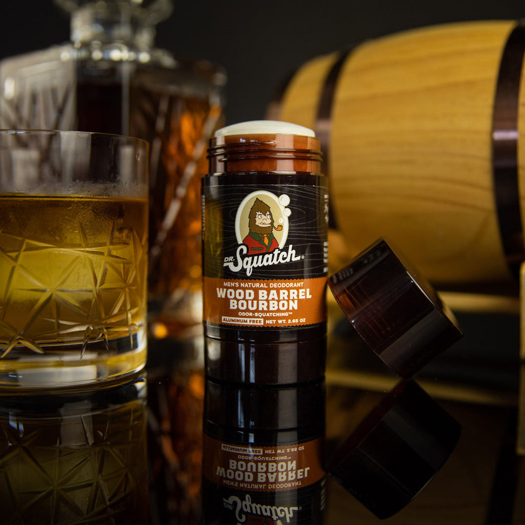Essentials: Wood Barrel Bourbon Deodorant - Get That Just Washed Feel