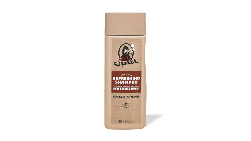 Wood Barrel Bourbon Shampoo - Clean Skin Great Scent