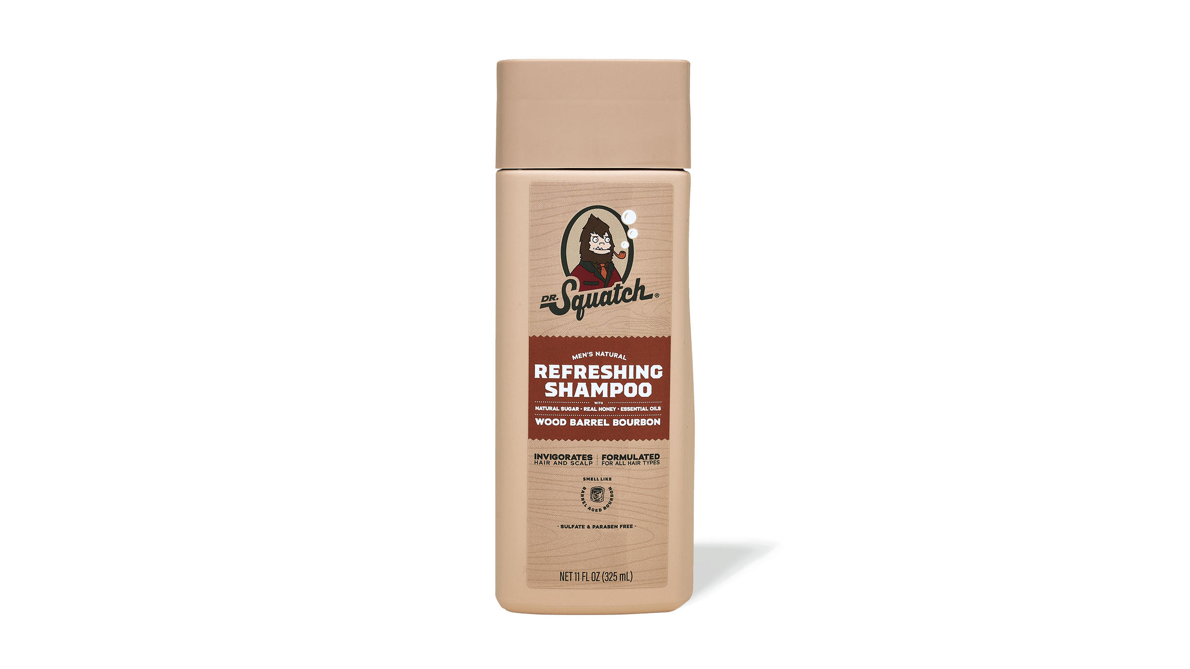 Wood Barrel Bourbon Shampoo - Clean Skin Great Scent