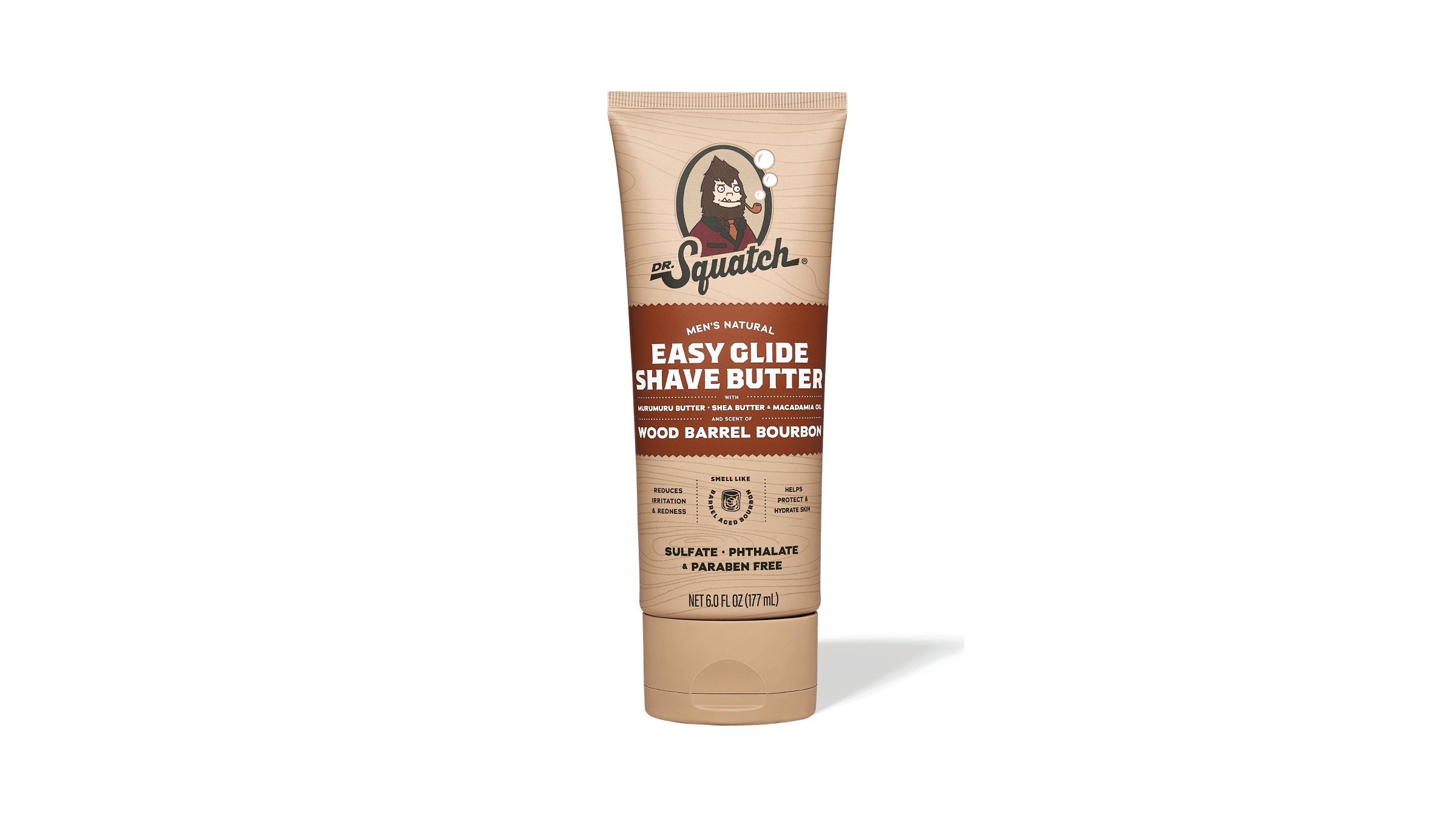 Easy Glide Shave Butter Wood Barrel Bourbon - Upgrade the Way You Wash