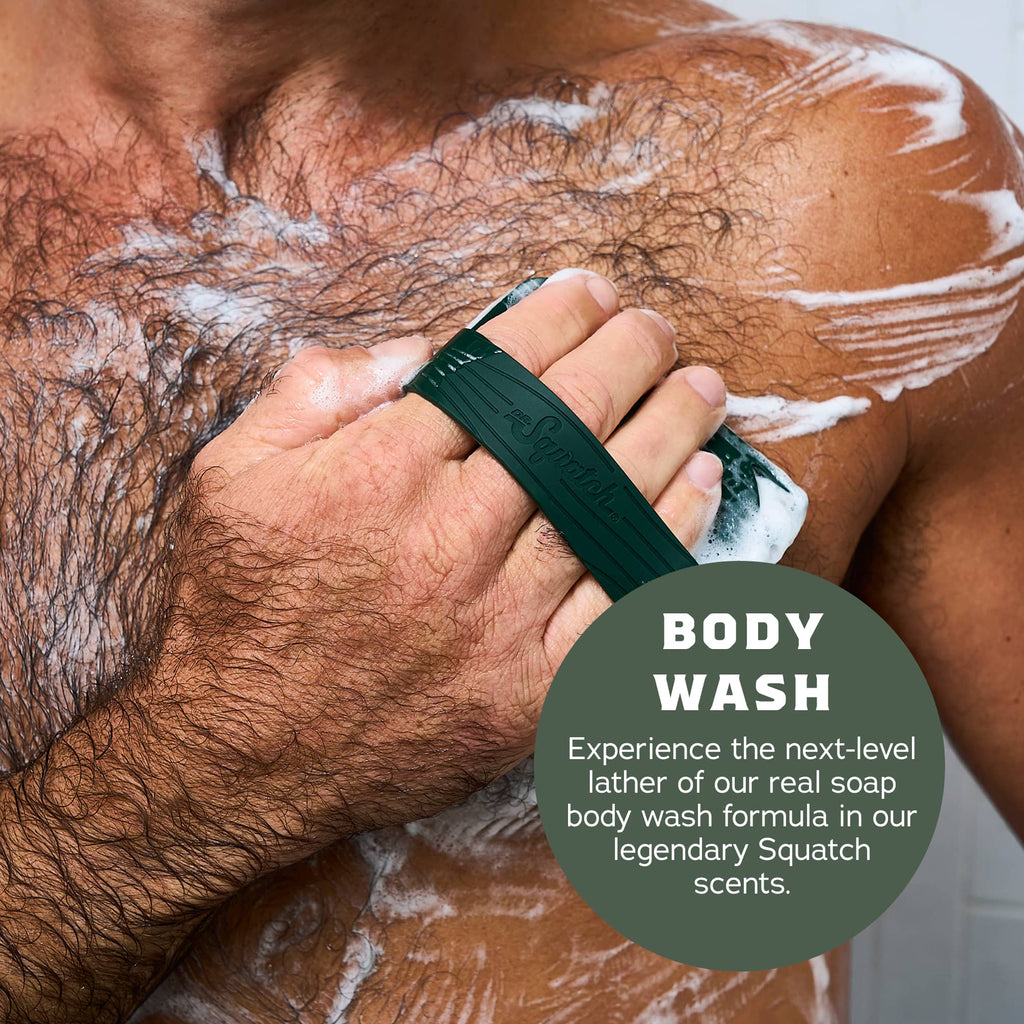 3-Pack Body Wash + FREE Body Scrubber - Freshen Up the Smart Way