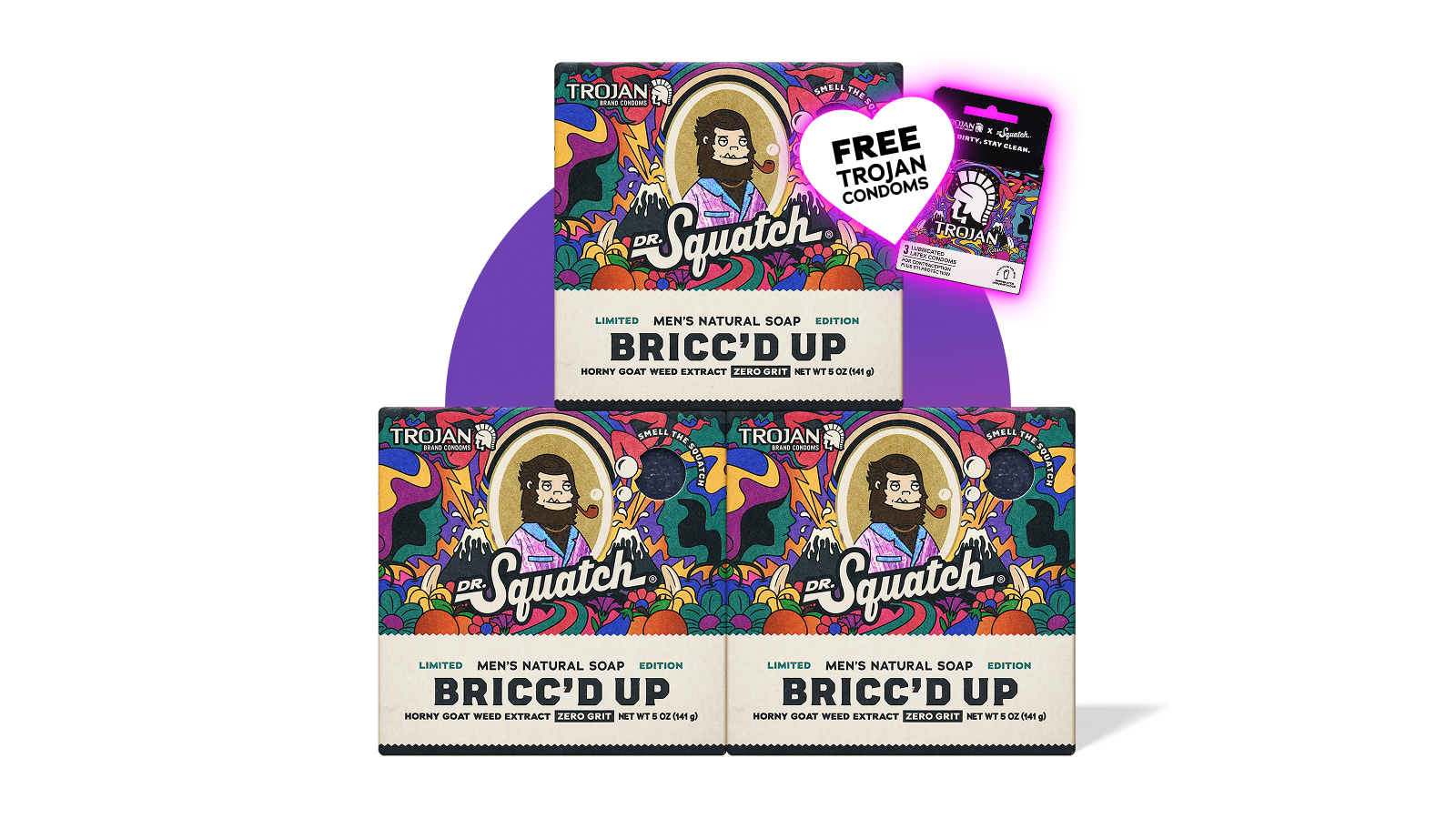 Bricc'd Up 3-Pack - Men's Care Made Simple