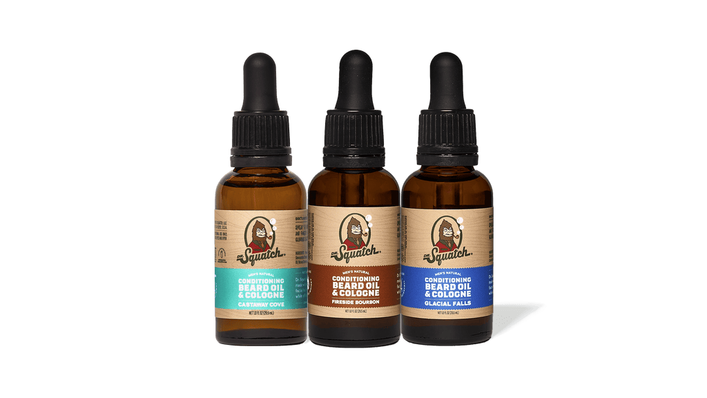 Beard Oil 3-Pack - Wash Clean and Smell Fresh