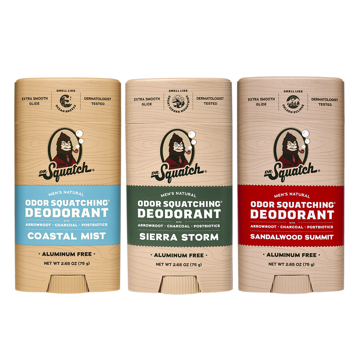 Deodorant Subscription - 3 Sticks - Soap Built for Men