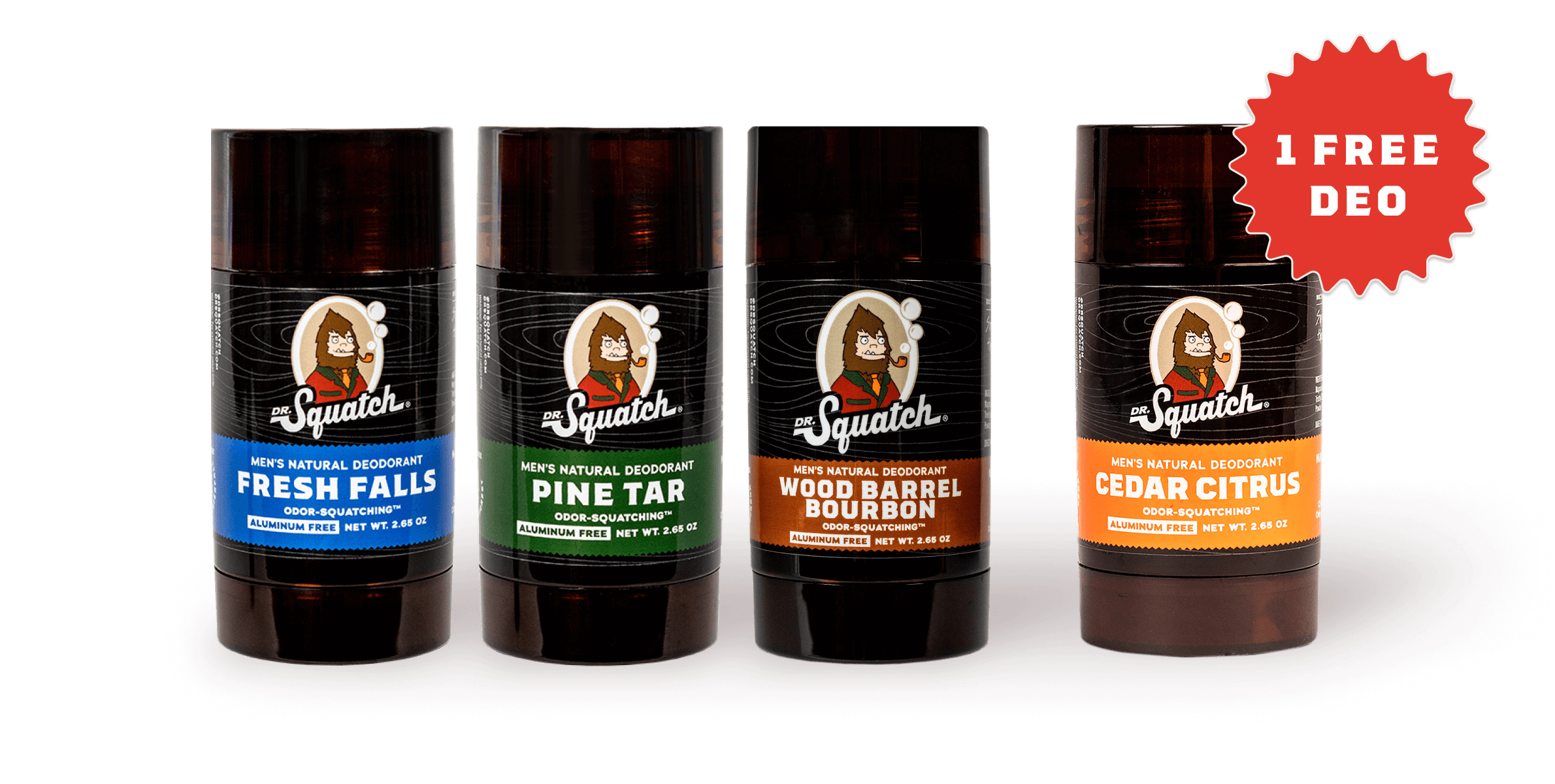 Deodorant Starter Set - Men's Care Made Simple