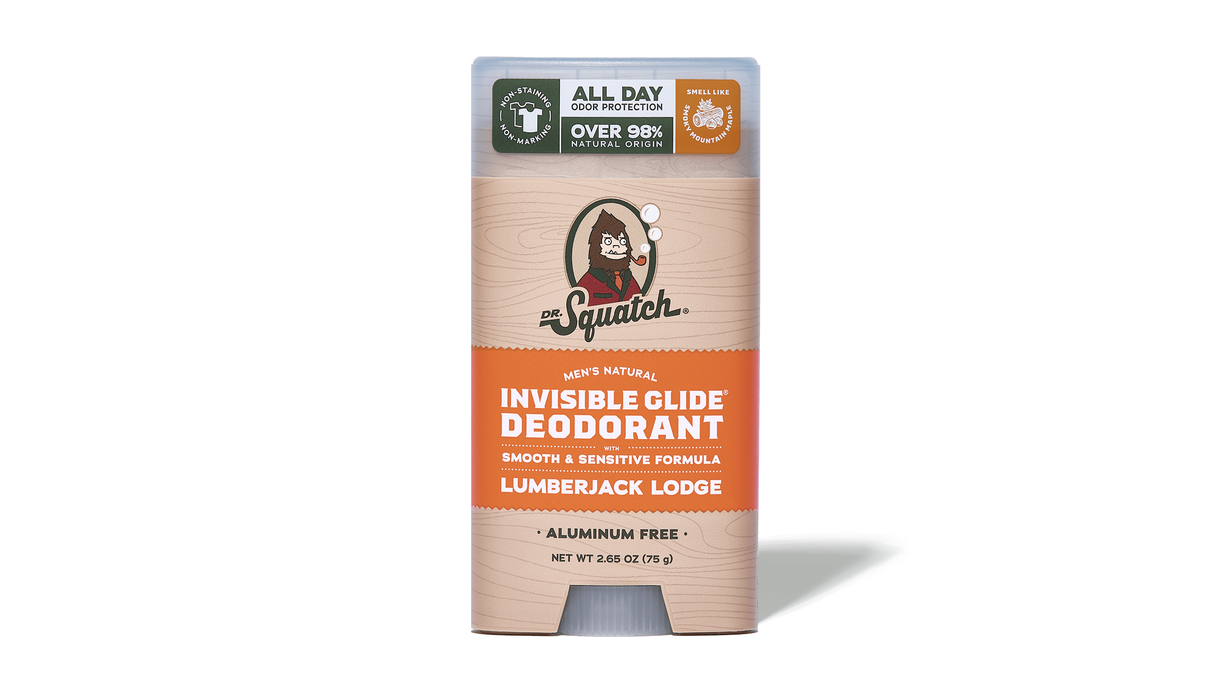 Lumberjack Lodge Invisible Glide Deodorant - A Fresh Take on Soap