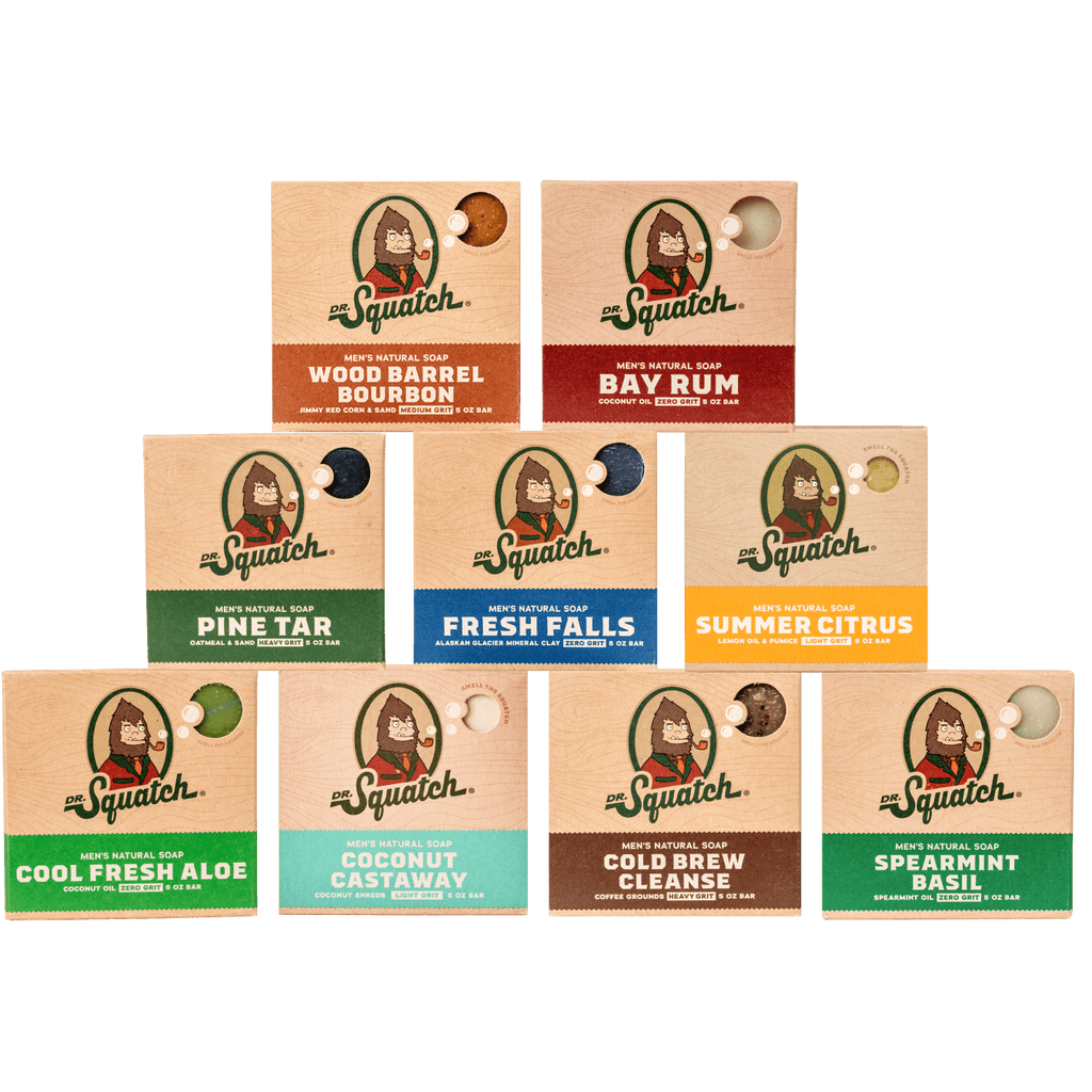 FREE Toiletry Bag + 9-Pack Bar Soap - Lather Like You Mean It